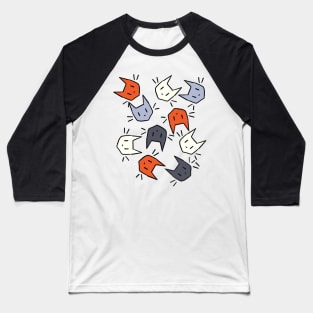 Calico Print Baseball T-Shirt